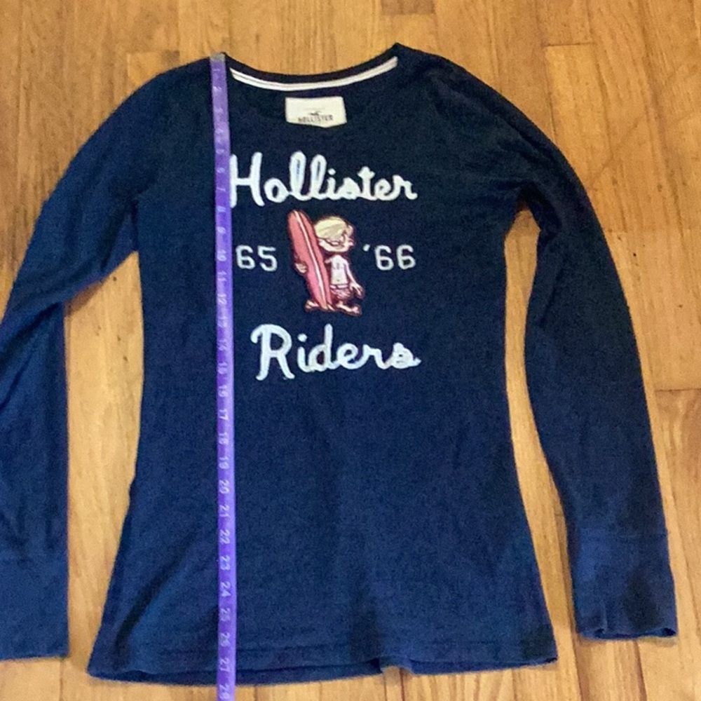 Hollister Long Sleeve 'Tee 65 '66 Surfer Rider size medium - Picture 7 of 8
